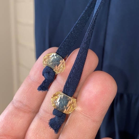 City‎ Chic dress maxi devotion xs size 14 navy blue sleeveless - Picture 5 of 8